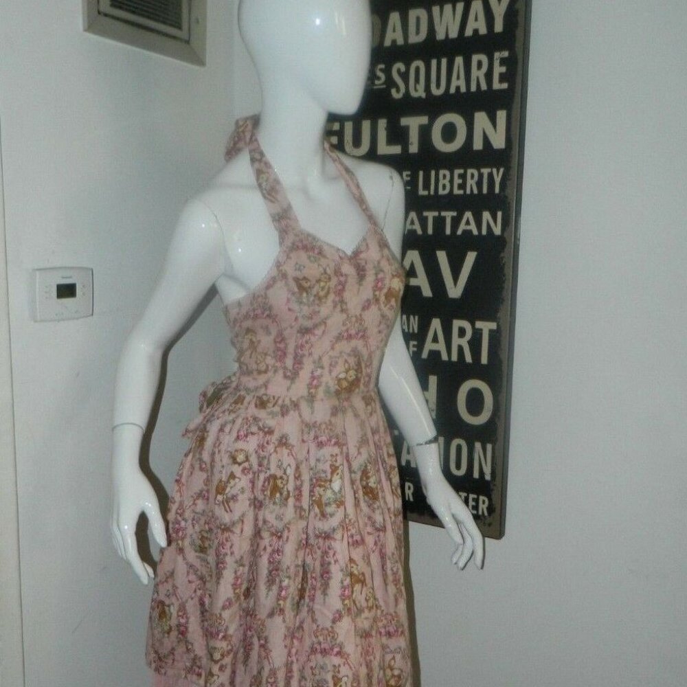 Innocent World Dress Pink Bambi Halter Size XS/S